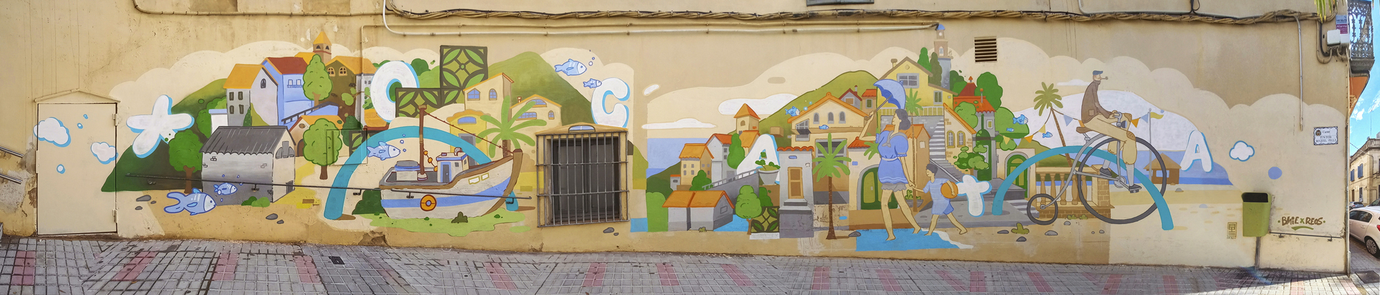 arte urbano bemie reos Ocata