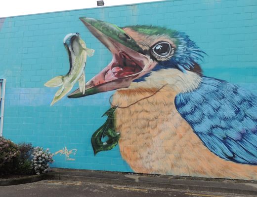 Arte urbano en Nueva Zelanda de KORYU88 ART