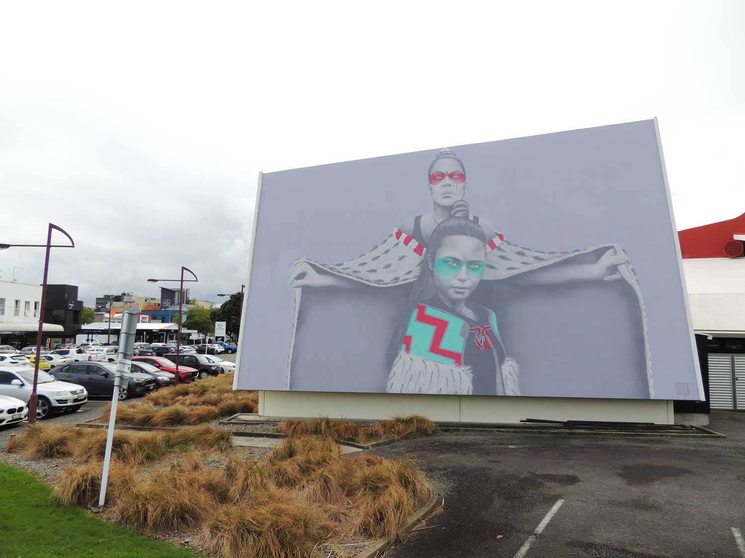 arte urbano Fin DAC New Zealand