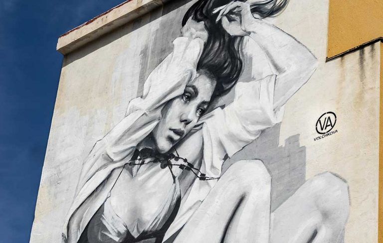 arte urbano Julia Volchkova art spain