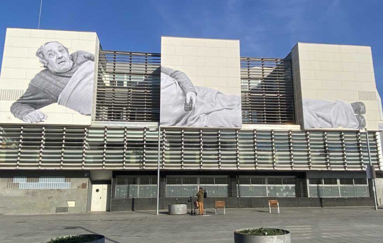 Arte urbano Teo Vázquez, Visibles, Barcelona