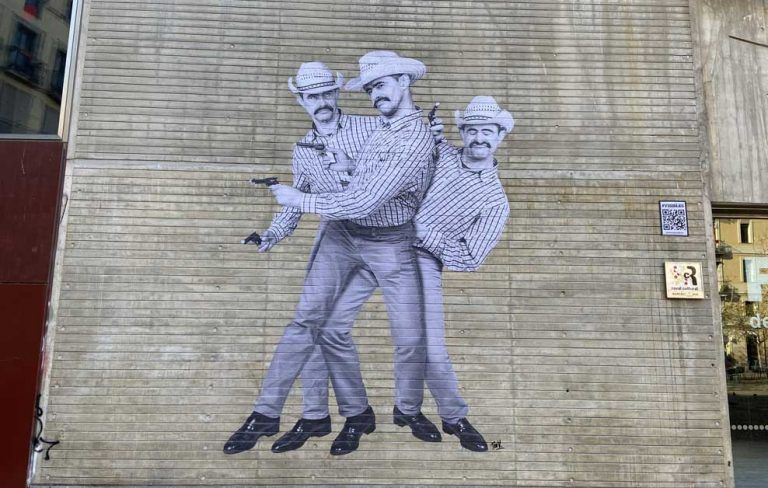 Arte urbano Teo Vázquez, Visibles, Barcelona