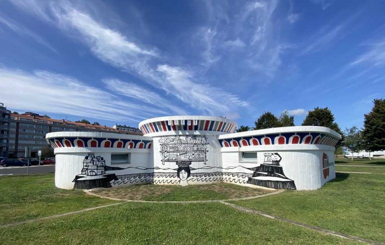 Arte mural en Sada, A Coruña