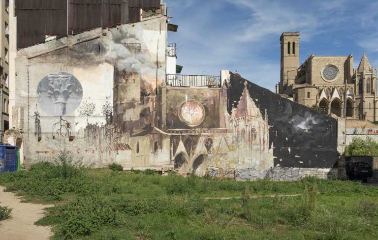 arte urbano Borondo Manresa