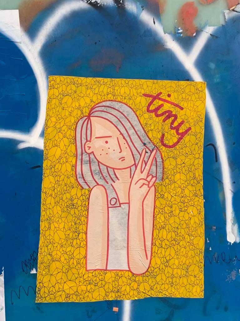 arte urbano Tiny Barcelona