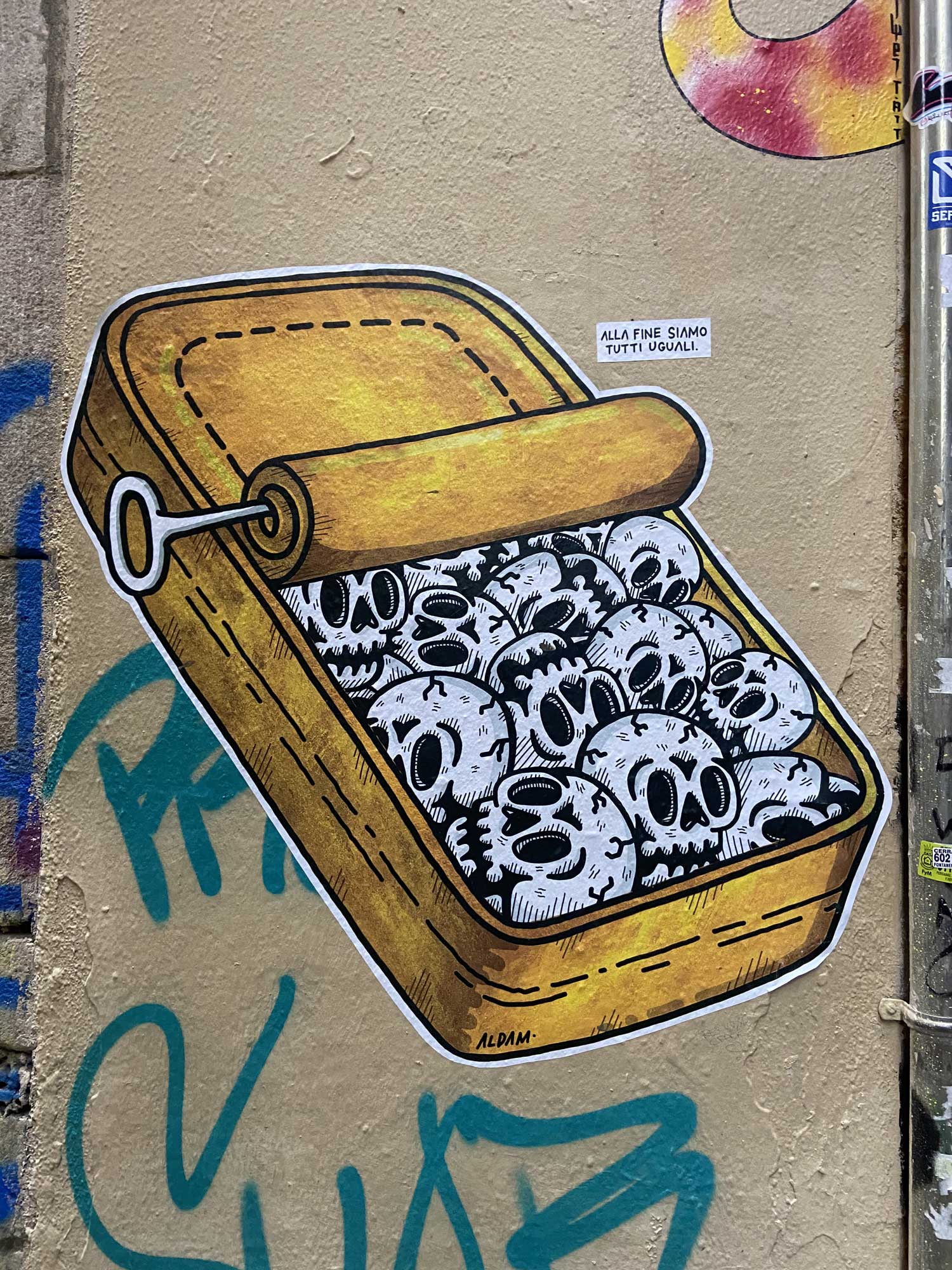 streetart gallery Aldam Barcelona