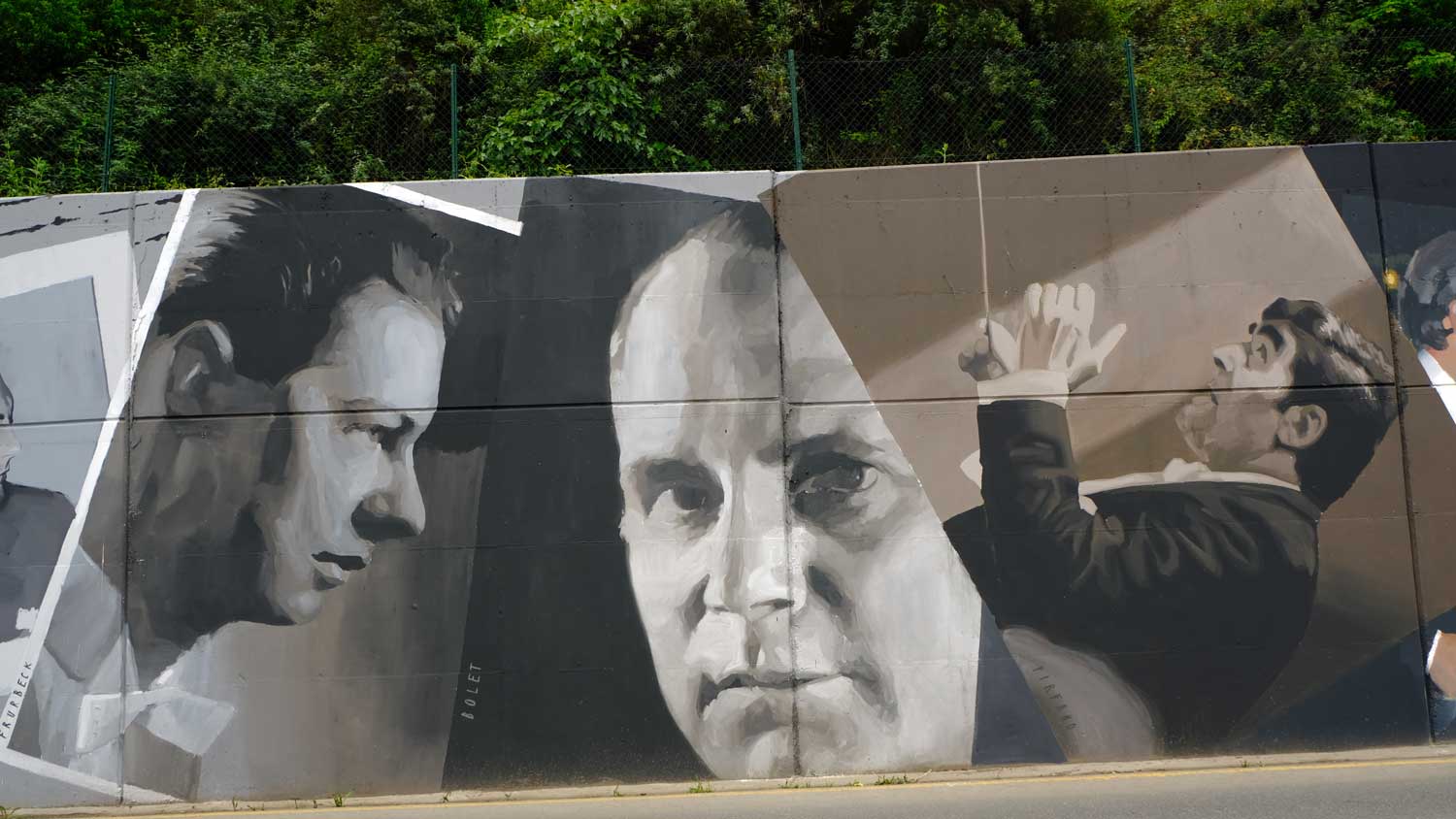 arte mural Pablo Astrain en Bilbao
