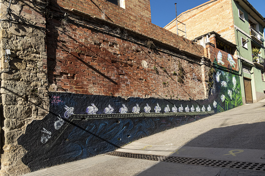 arte urbano MONISTROL Mur Murs art urba