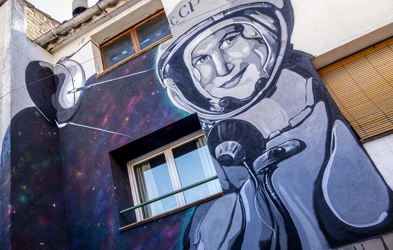 arte urbano MONISTROL Mur Murs art urba
