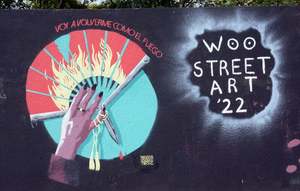 Woostreetart festival arte urbano Barcelona