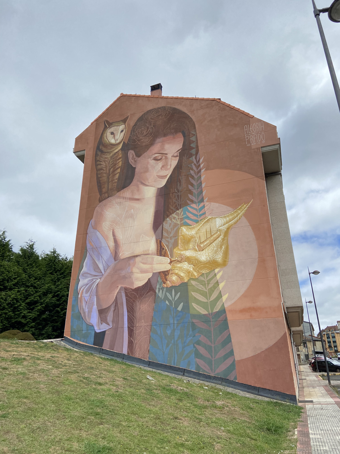 arte urbano Alegria del Prado Galicia
