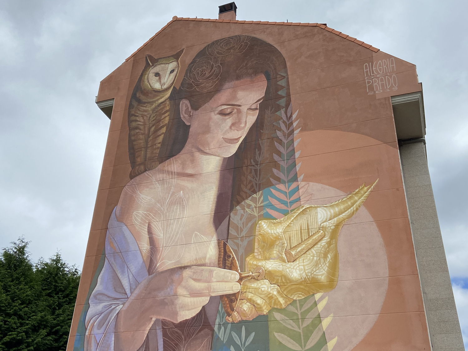 arte urbano Alegria del Prado Galicia