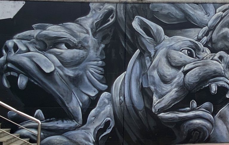 arte urbano, Diego As, Paseo marítimo la Coruña