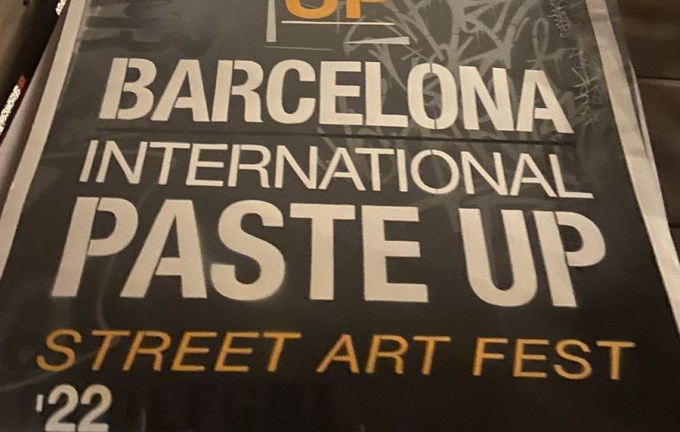 arte urbano festival de paste up en Barcelona