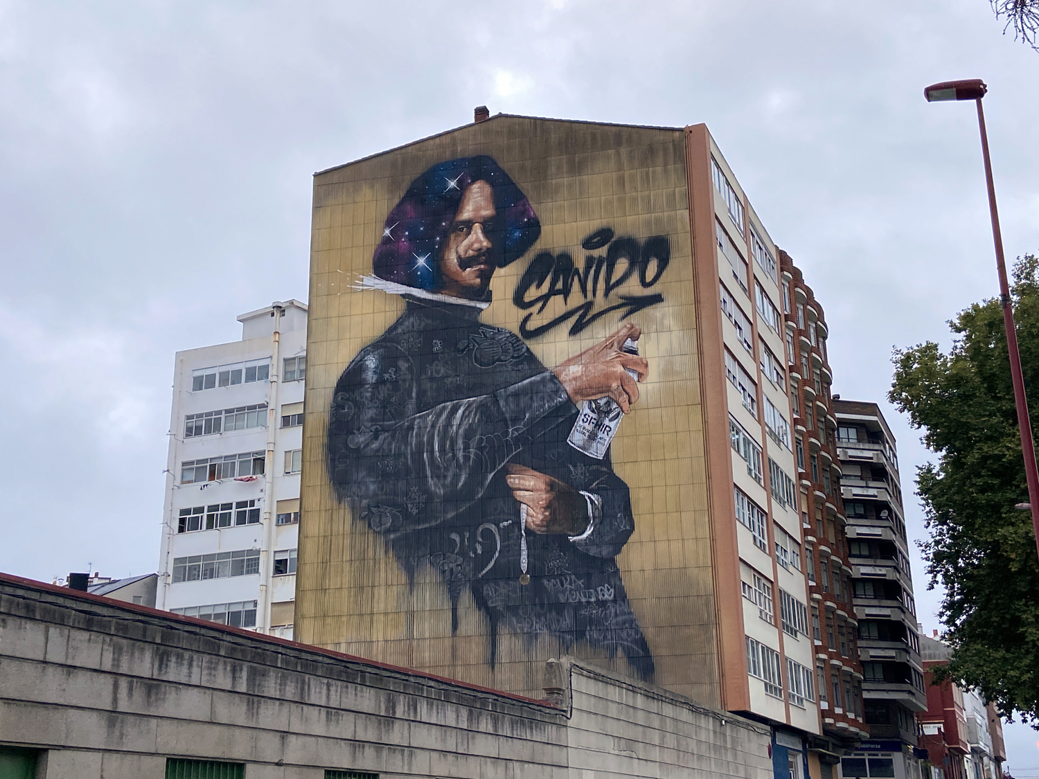 arte urbano, Sfhir, Meninas de Canido, Galicia