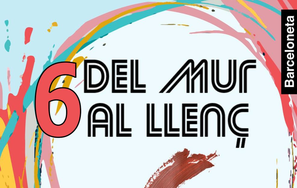 Del mur al llenç Volum 6 exposición de arte urbano, Barcelona