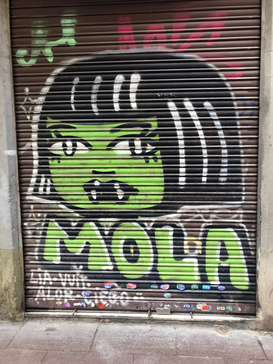 arte urbano Malicia Barcelona