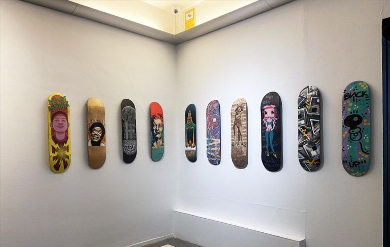 digerible skate art exposición de arte Barcelona