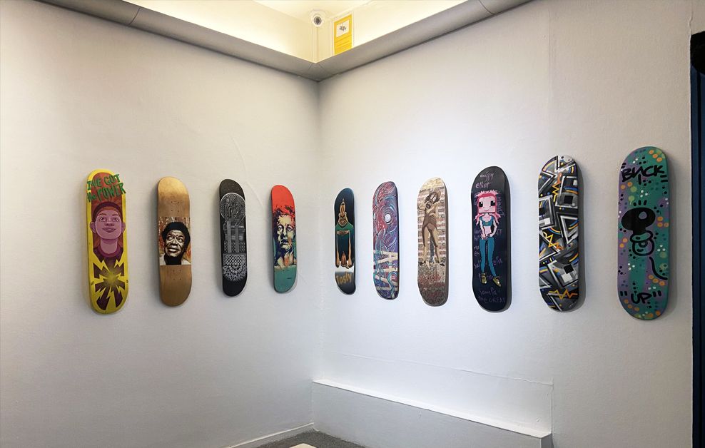digerible skate art exposición de arte Barcelona