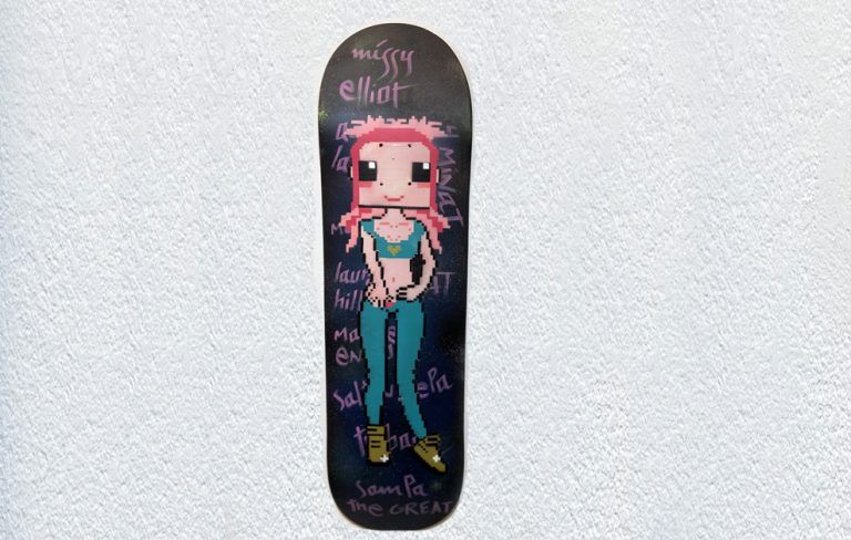 Bubbles Digerible Skate Art