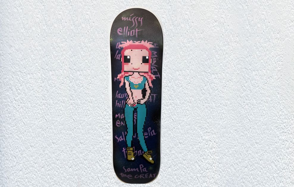 Bubbles Digerible Skate Art