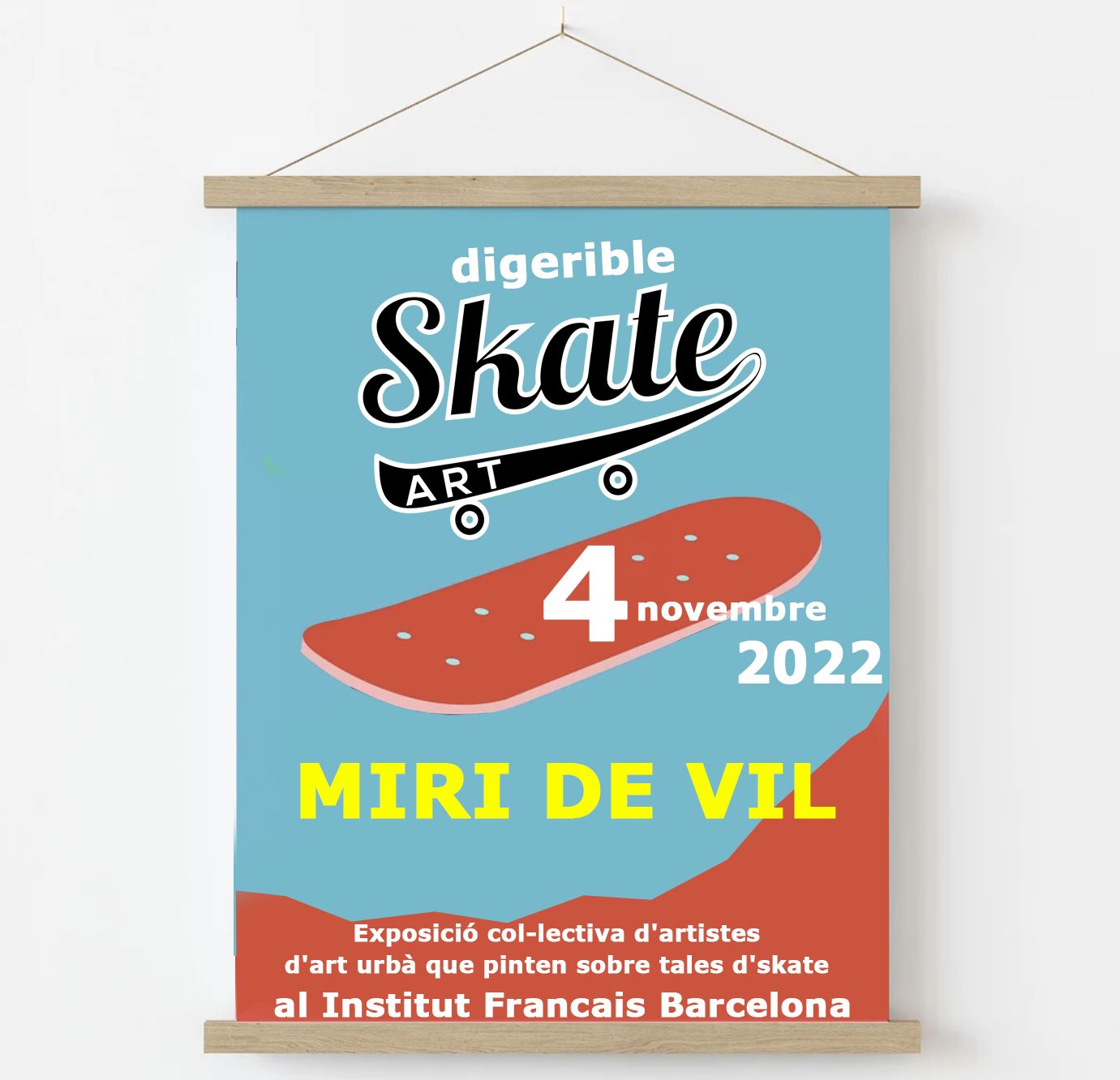 Miri de Vil digerible Skate Art