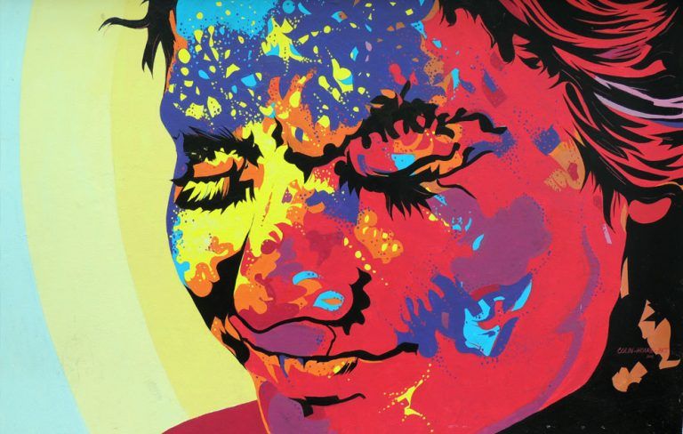 Colin Hoare arte urbano en New Zealand