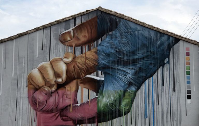 Arte urbano Seno Montpellier, Francia