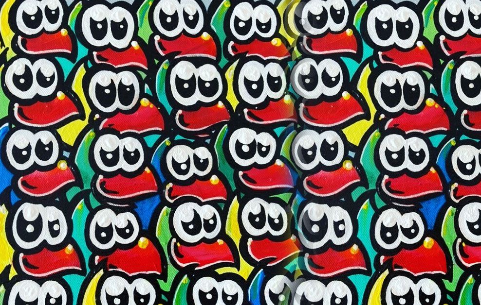 arte urbano FreeByrds ImpaktesVisuals Barcelona
