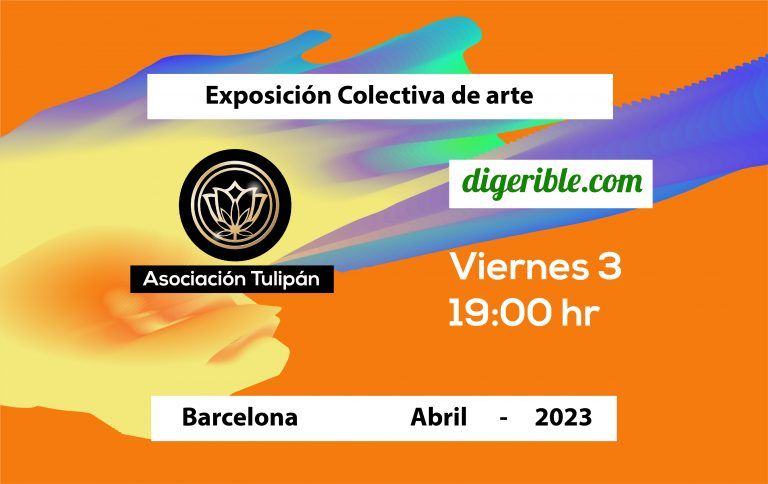 arte urbano cartel exposición digerible de arte Barcelona