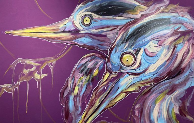 arte urbano Megui Del mur al llenc edició 7