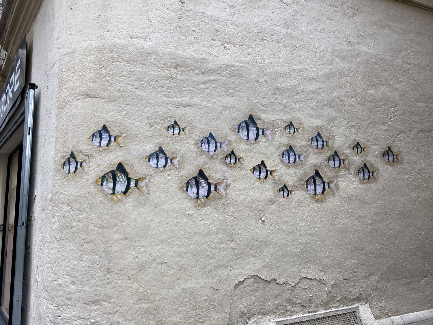 arte urbano Coda Montpellier Francia