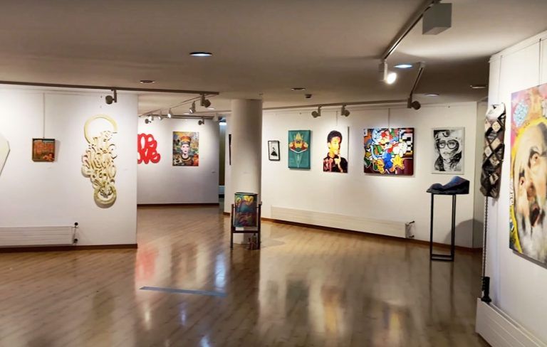 arte urbano exposición de arte en Barcelona video