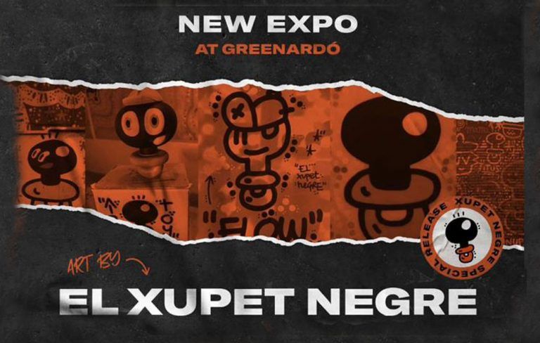 arte urbano Xupet Negre Barcelona