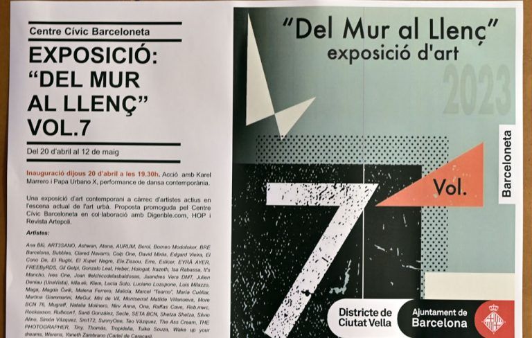 arte urbano del mur al llenç