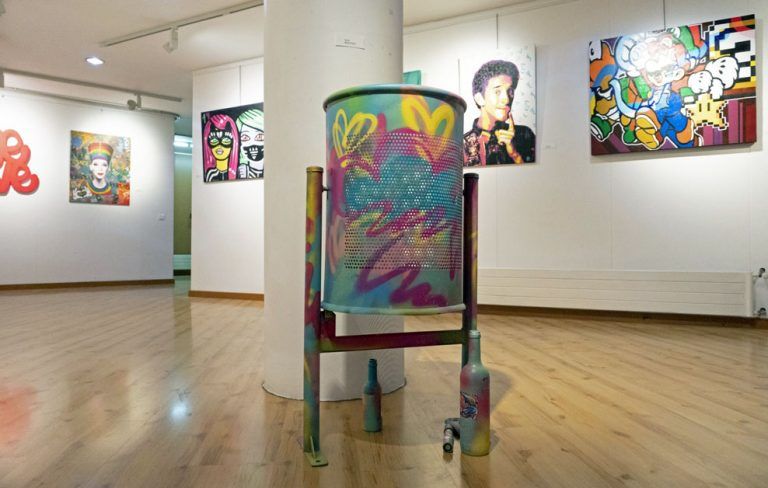 arte urbano exposición de arte en Barcelona