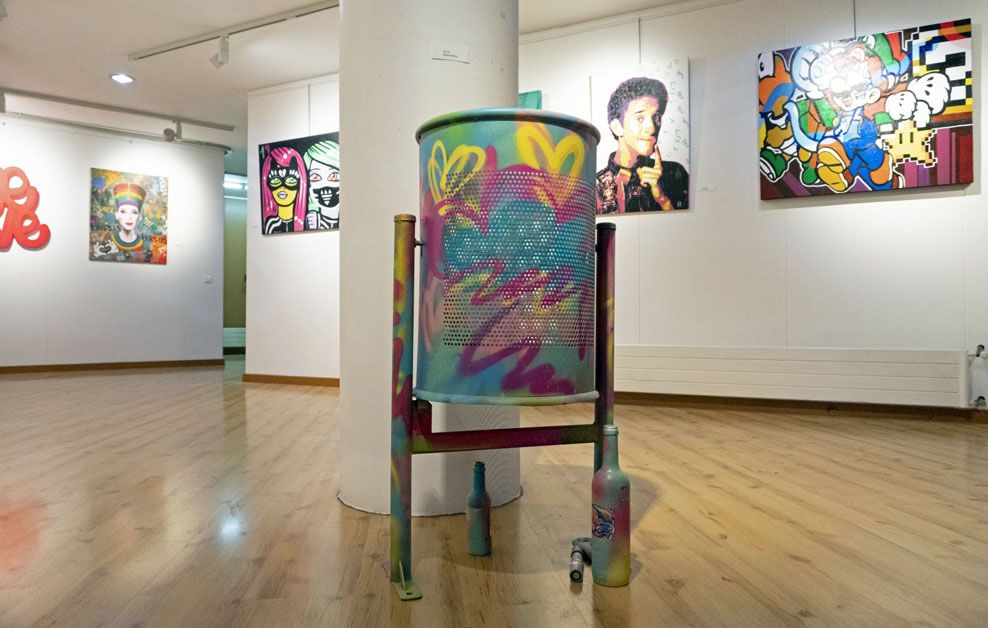 arte urbano exposición de arte en Barcelona