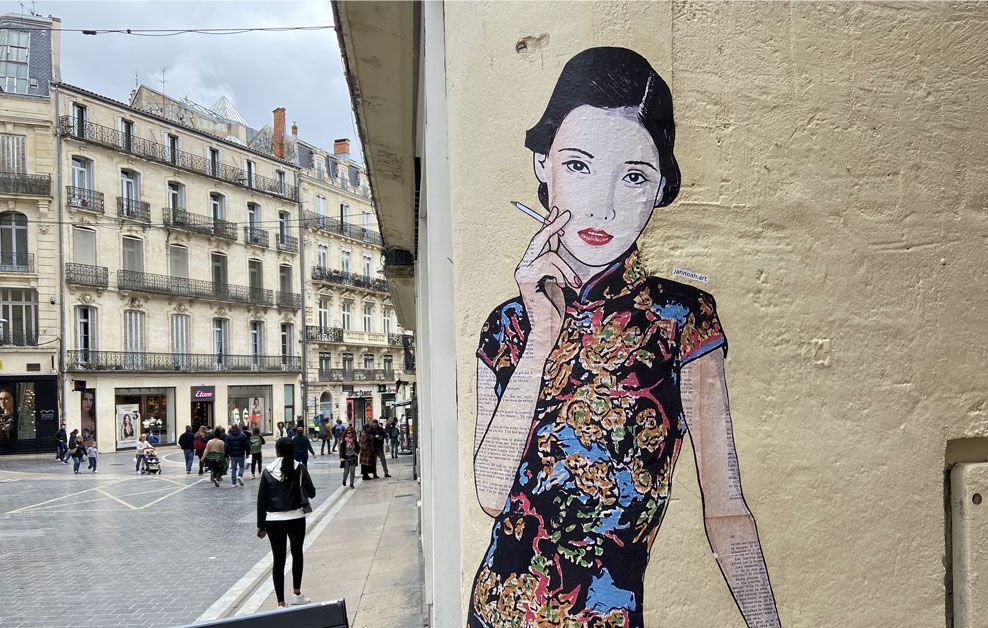 Arte urbano en Montpellier