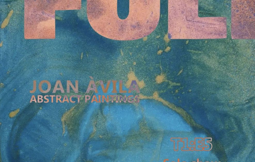 Joan Àvila exposición en el Espai Cenit en Barcelona