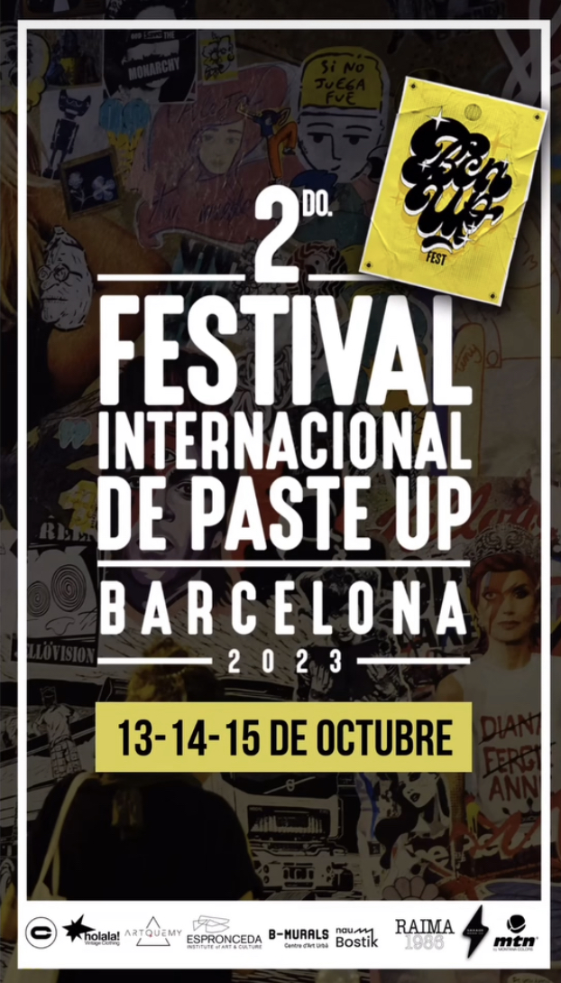 2 festival de paste-up Barcelona