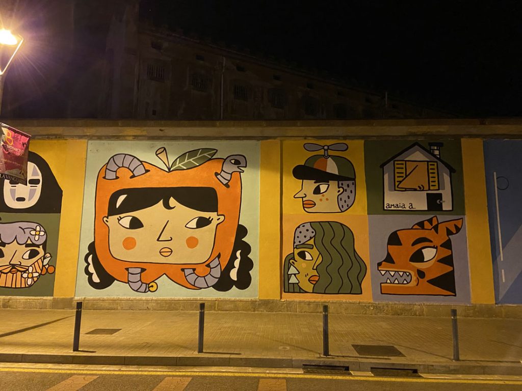 arte urbano Barcelona Graffiti en la cárcel