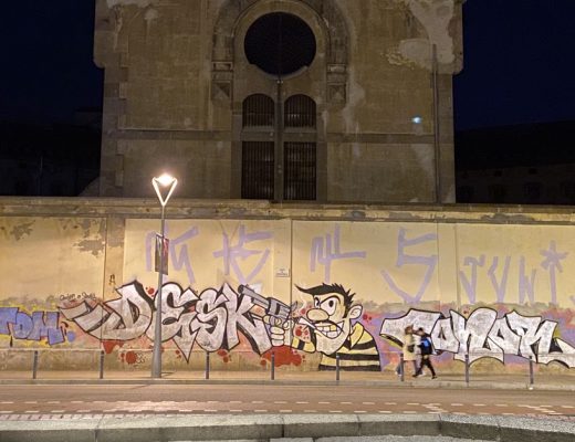 arte urbano Barcelona Graffiti en la carcel