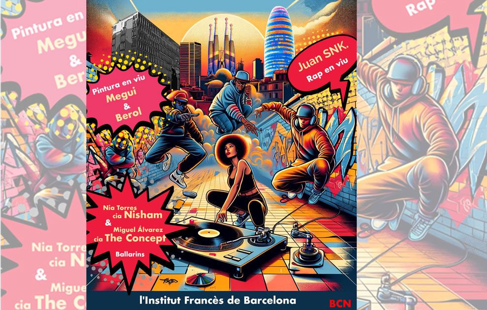 arte urbano Hip Hop Llegat: 50 Anys d'Art i Cultura - Barcelona