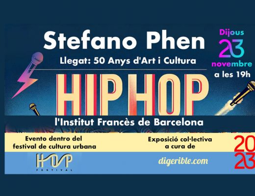 arte urbano Stefano Phen-50 hip hop barcelona