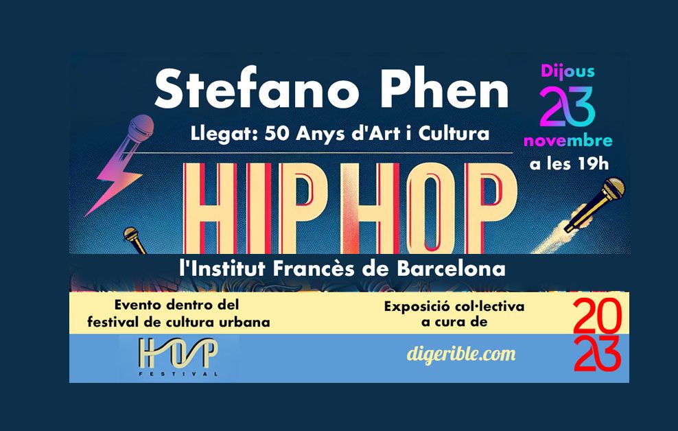 arte urbano Stefano Phen-50 hip hop barcelona