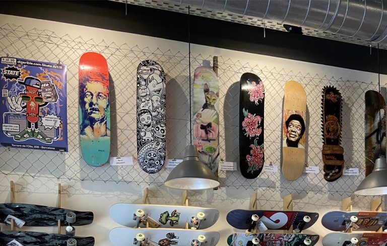 arte urbano state bcn skate art Barcelona