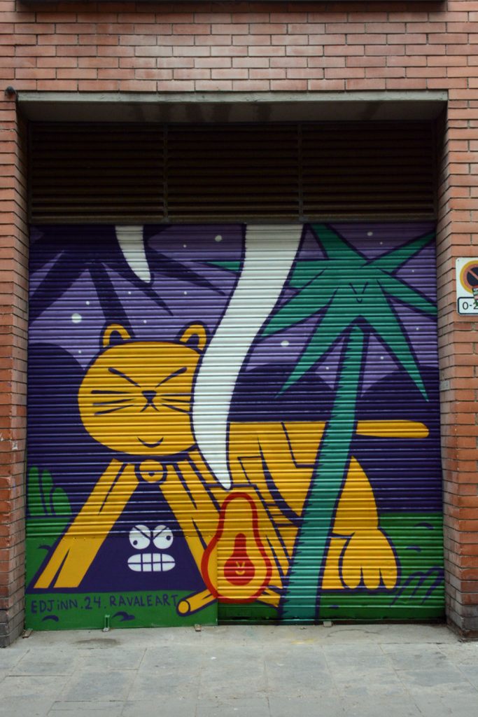 Arte urbano Ravaleart Barcelona