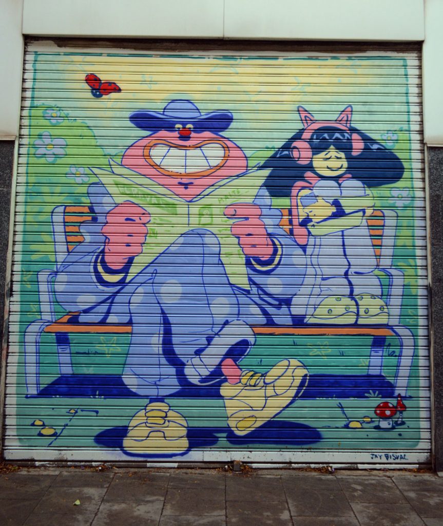 Art3sano Arte urbano Ravaleart Barcelona