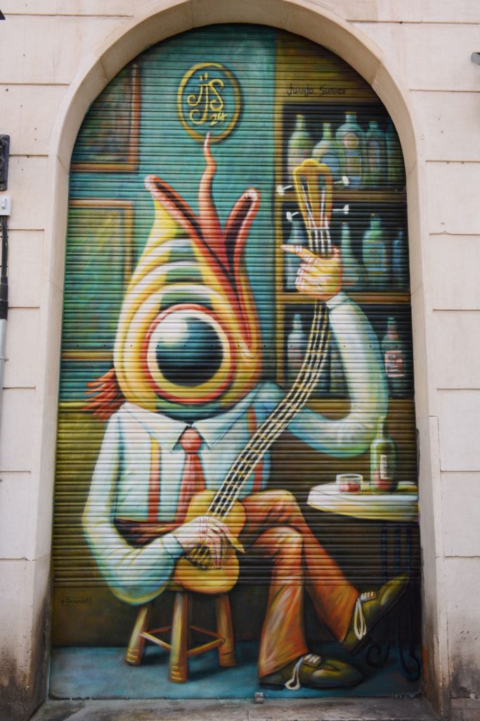 Arte urbano Ravaleart Barcelona