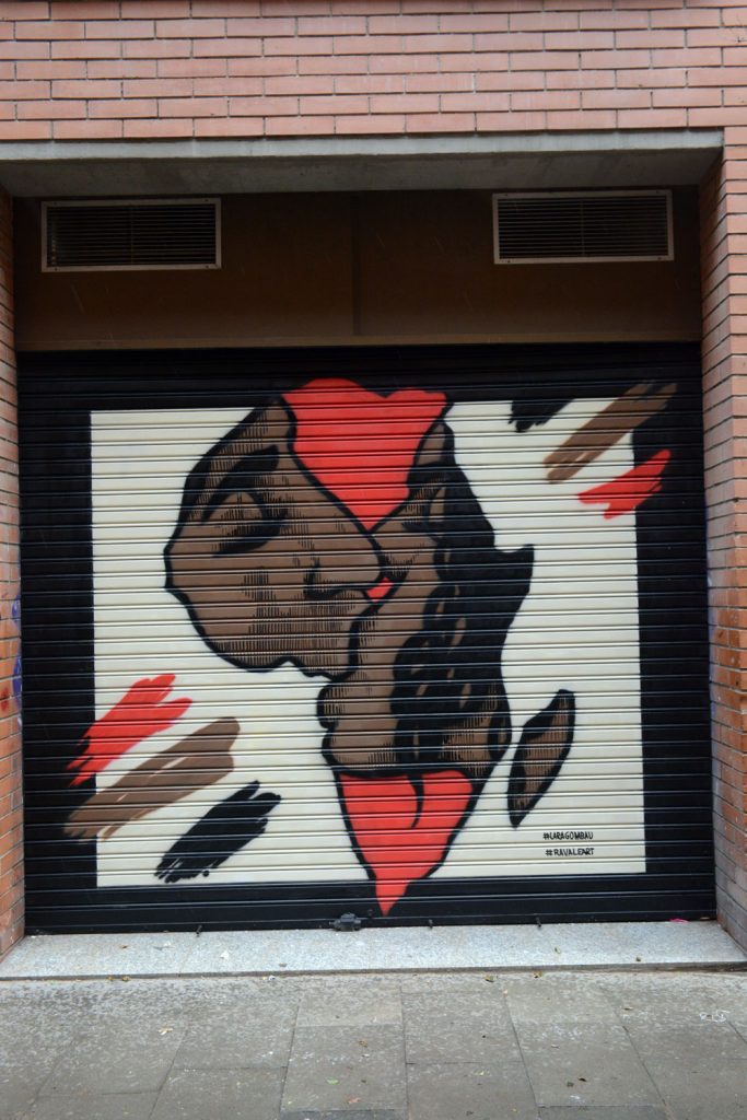 Arte urbano Ravaleart Barcelona